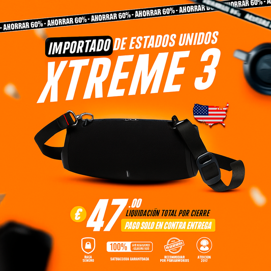 ALTAVOZ XTREME 3 SUPER PREMIUM IMPORTADO - Nueva Promoción 2025