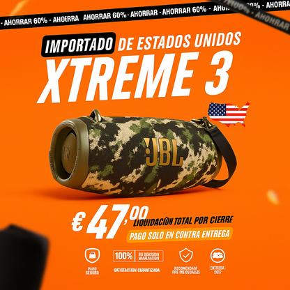 ALTAVOZ XTREME 3 SUPER PREMIUM IMPORTADO - Nueva Promoción 2025