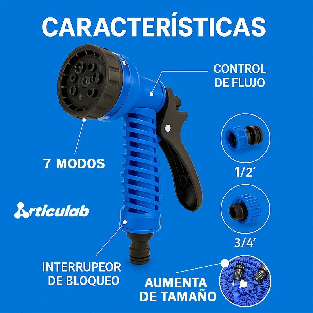 Manguera Extensible y Antidobleces