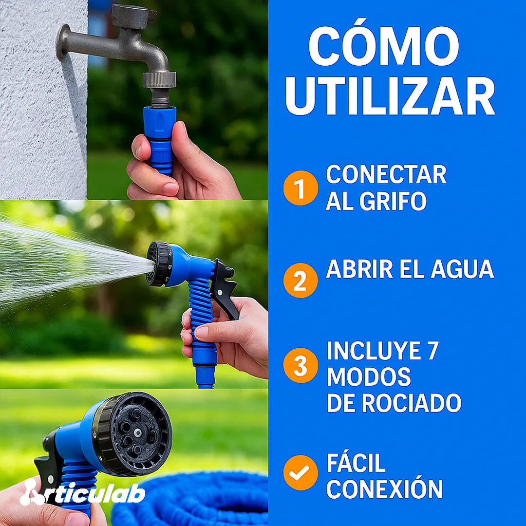 Manguera Extensible y Antidobleces